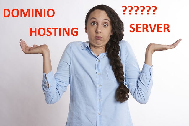 dominio web hosting server